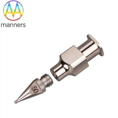 Paslanmaz Çelik Tutkal Dağıtma Konik Künt İğne Uçları