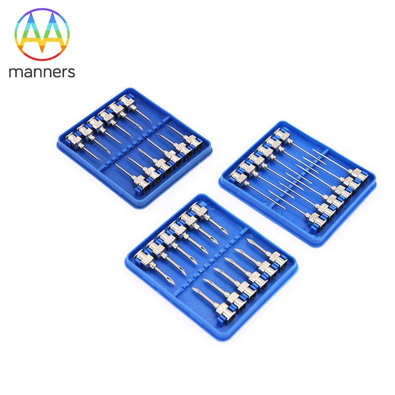 İspanya Müşteri 3000 Adet Özel Luer Lock Metal Hub Veteriner İğnesi Bitirdi, ...