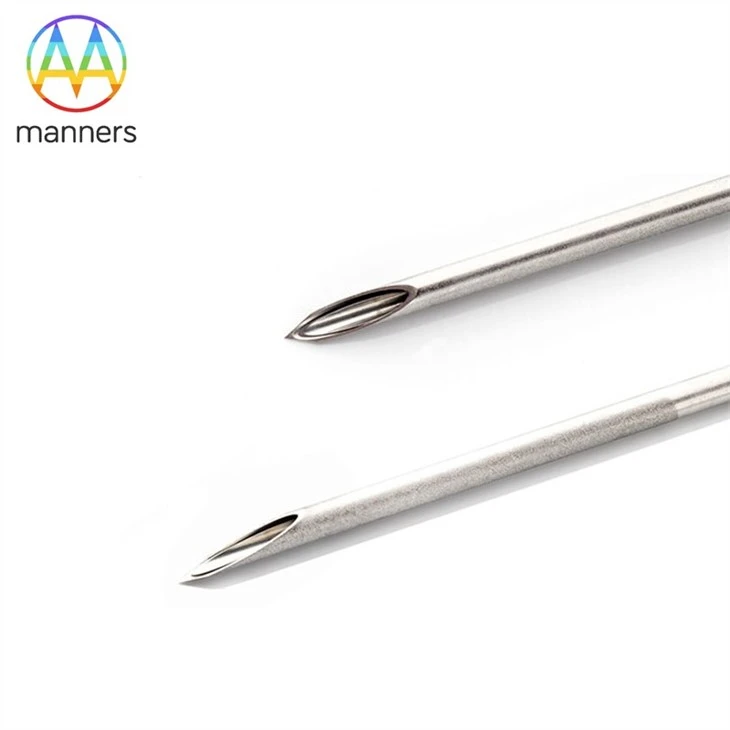 Stainless Steel Laser Marking Echogenic Needles