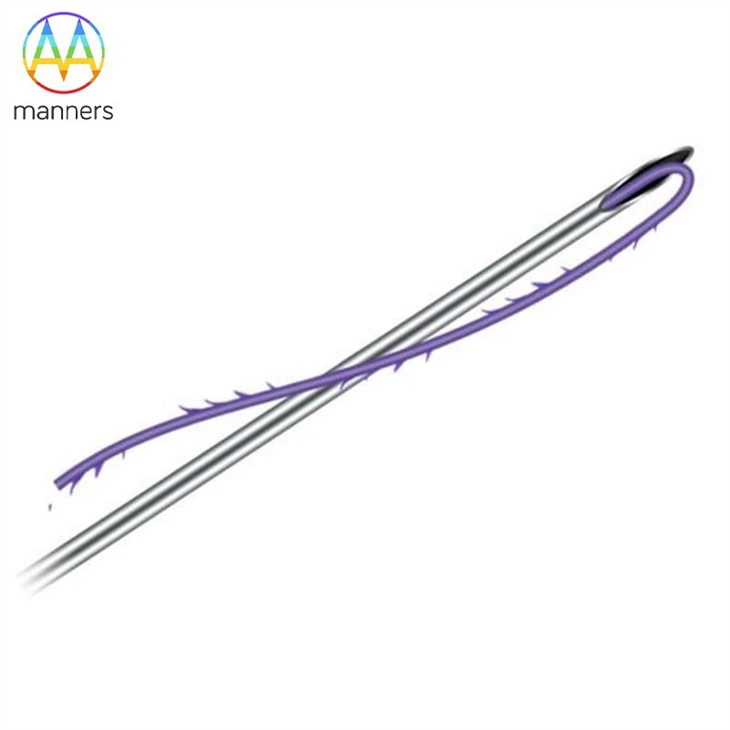 Surgical Suture Needle With Thread