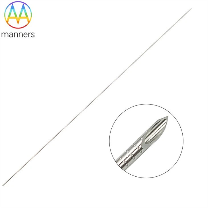 Echogenic Non-Insulated Ultrasound Needles