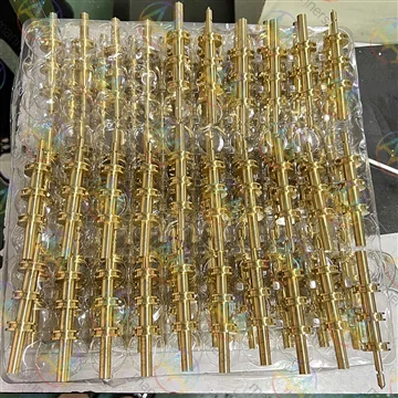 ABD Müşterisinin Üretimi Biten 3.500 Adet Özel Pirinç Şaft Parçaları, Test Ed...